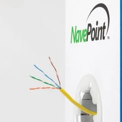 NavePoint CAT5e Bulk Network Cable Ethernet UTP CCA - 1000 Ft Yellow 9 NavePoint CAT5e Bulk Network Cable Ethernet UTP CCA - 1000 Ft Yellow -Server Cabinet Accessories 00406251 4 33512.1636141334