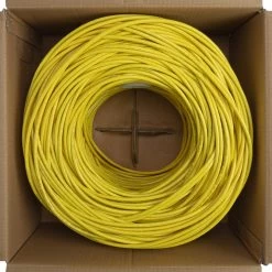 NavePoint CAT6 Bulk Network Cable Ethernet UTP CCA - 1000 Ft Yellow 8 NavePoint CAT6 Bulk Network Cable Ethernet UTP CCA - 1000 Ft Yellow -Server Cabinet Accessories 00406252 3 25025.1636141336