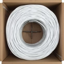 NavePoint CAT5e Bulk Network Cable Ethernet UTP CMR - 1000 Ft White 7 NavePoint CAT5e Bulk Network Cable Ethernet UTP CMR - 1000 Ft White -Server Cabinet Accessories 00406257 3 17392.1636141341
