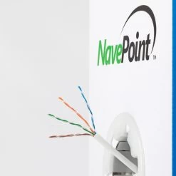 NavePoint CAT5e Bulk Network Cable Ethernet UTP CMR - 1000 Ft White 8 NavePoint CAT5e Bulk Network Cable Ethernet UTP CMR - 1000 Ft White -Server Cabinet Accessories 00406257 4 02997.1636141341