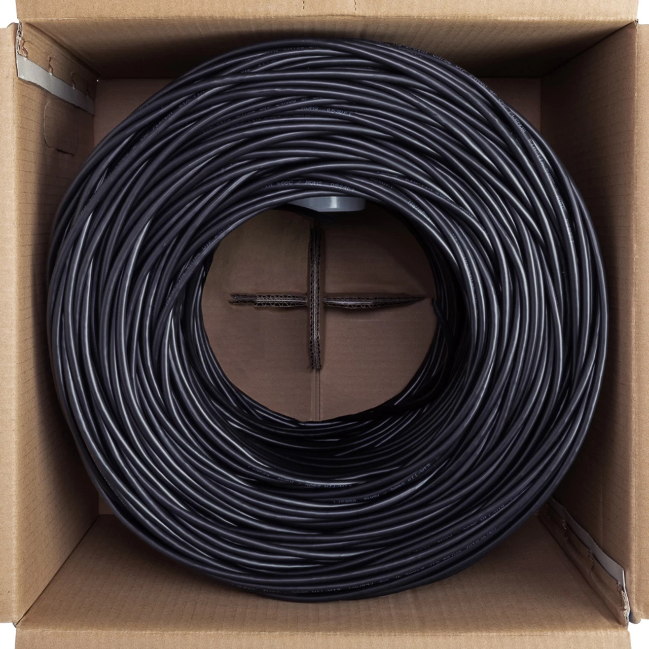 NavePoint CAT5e Bulk Network CCA Cable Ethernet UTP Plenum Jacket - 1000 Ft Black 5 NavePoint CAT5e Bulk Network CCA Cable Ethernet UTP Plenum Jacket - 1000 Ft Black - Image 3