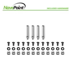 NavePoint 9U Side Load Wall Mount Network Rack 11 NavePoint 9U Side Load Wall Mount Network Rack -Server Cabinet Accessories 00406277 5 43892.1636142048