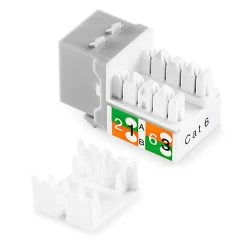 NavePoint 90 Degree Cat6 Keystone Jack Gray 25-Pack 9 NavePoint 90 Degree Cat6 Keystone Jack Gray 25-Pack -Server Cabinet Accessories 00406340 3 23476.1692918221
