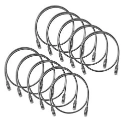 NavePoint Cat5e UTP Ethernet Network Patch Cable UL Listed - 3 Ft. Gray 10-Pack 9 NavePoint Cat5e UTP Ethernet Network Patch Cable UL Listed - 3 Ft. Gray 10-Pack -Server Cabinet Accessories 00406371 3 17484.1636141956