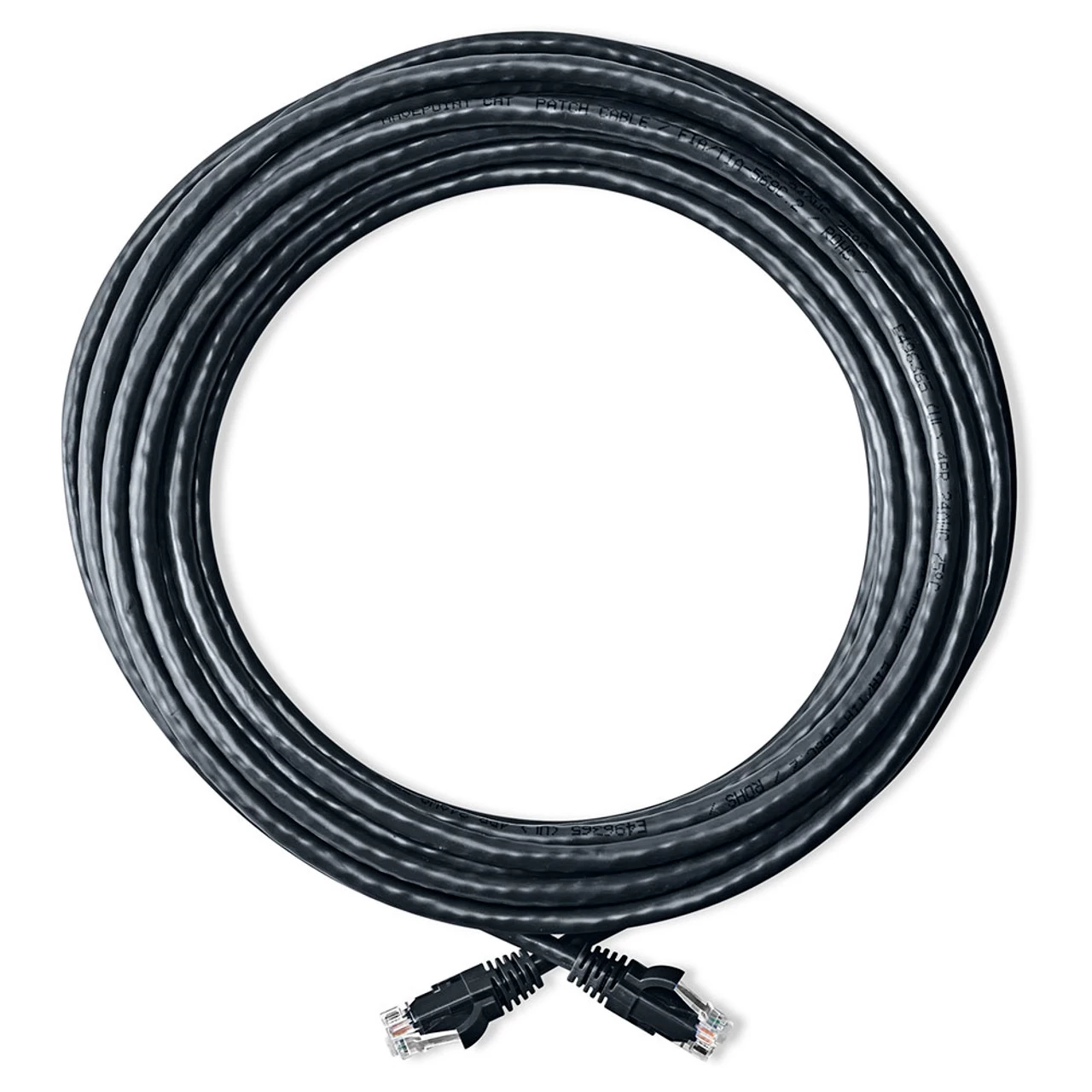NavePoint Cat5e UTP Ethernet Network Patch Cable UL Listed - 25 Ft. Black 5 NavePoint Cat5e UTP Ethernet Network Patch Cable UL Listed - 25 Ft. Black - Image 3