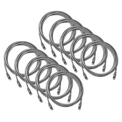 NavePoint Cat6 UTP Ethernet Network Patch Cable UL Listed - 10 Ft. Gray 10-Pack 9 NavePoint Cat6 UTP Ethernet Network Patch Cable UL Listed - 10 Ft. Gray 10-Pack -Server Cabinet Accessories 00406407 3 29728.1636142006