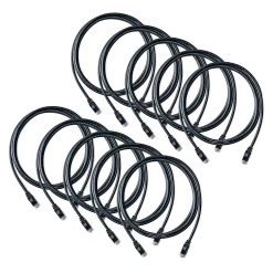 NavePoint Cat6 UTP Ethernet Network Patch Cable UL Listed - 7 Ft. Black 10-Pack 9 NavePoint Cat6 UTP Ethernet Network Patch Cable UL Listed - 7 Ft. Black 10-Pack -Server Cabinet Accessories 00406428 3 09027.1636142038