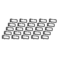 NavePoint Toolless Cable Management Ring, Pack Of 25 -Server Cabinet Accessories 00406436 3 24558.1636142059