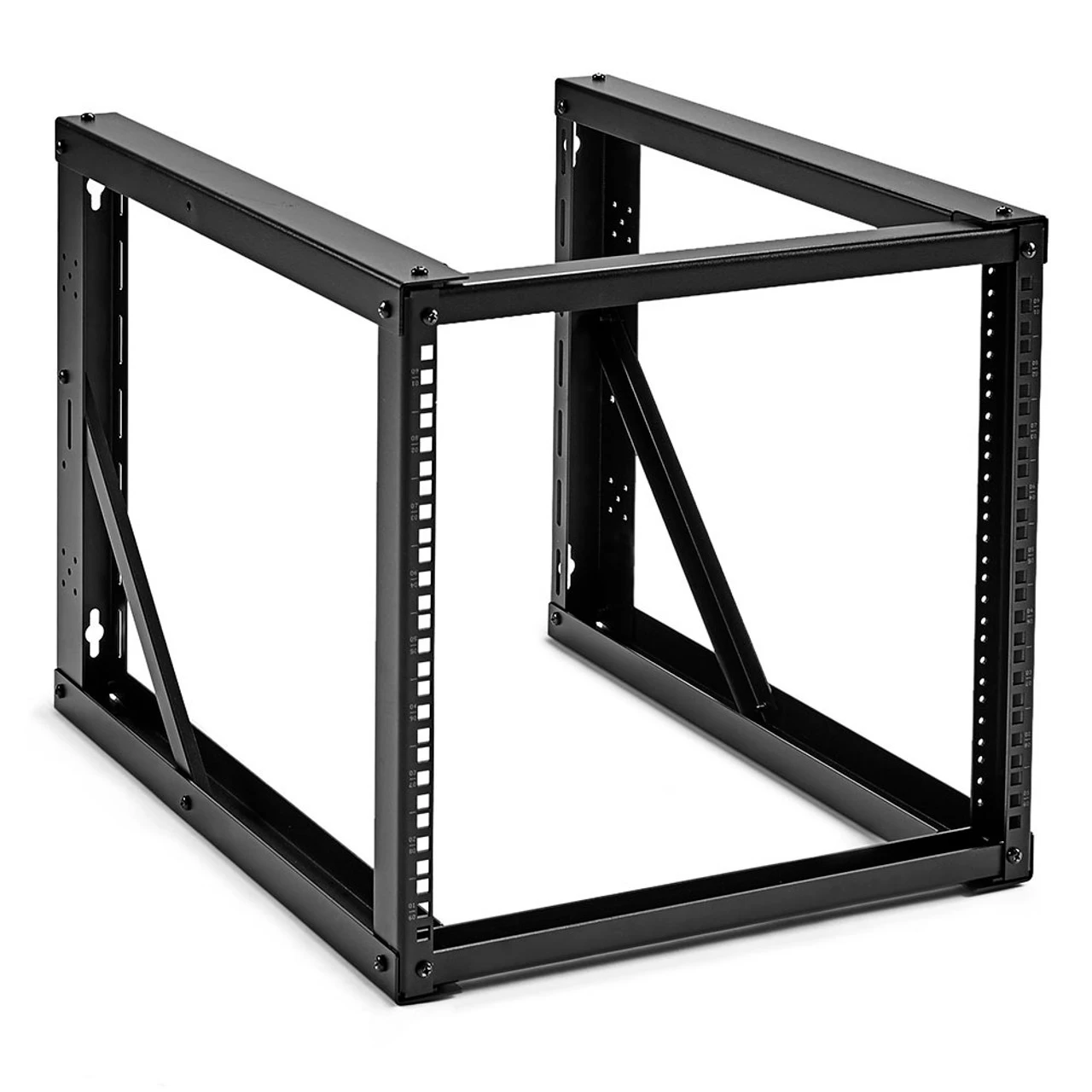 NavePoint 9U Wall-Mount Open Frame Rack 24.81" Depth, Threaded 4 NavePoint 9U Wall-Mount Open Frame Rack 24.81" Depth, Threaded - Image 2