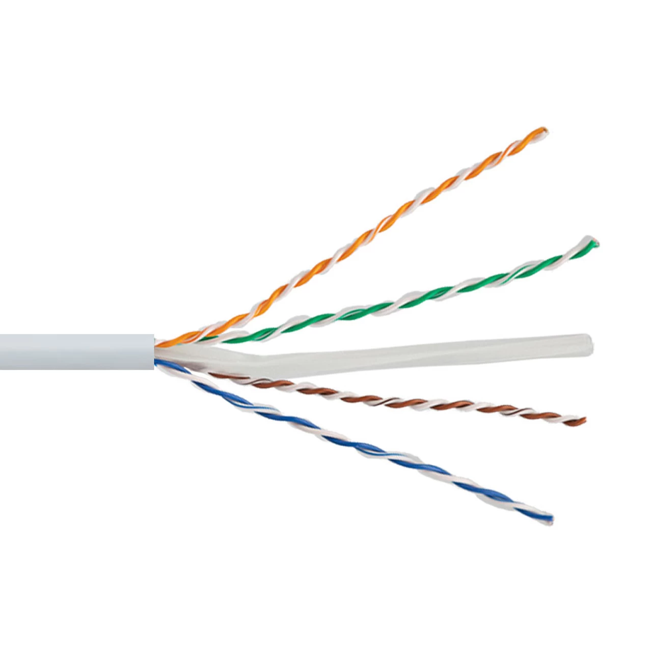 NavePoint CAT6 Bulk Network Cable Ethernet UTP CMR - 1000 Ft White 6 NavePoint CAT6 Bulk Network Cable Ethernet UTP CMR - 1000 Ft White - Image 4