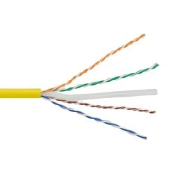 NavePoint CAT6 Bulk Network Cable Ethernet UTP CMR - 1000 Ft Yellow 9 NavePoint CAT6 Bulk Network Cable Ethernet UTP CMR - 1000 Ft Yellow -Server Cabinet Accessories 00406469 4 76523.1636142138