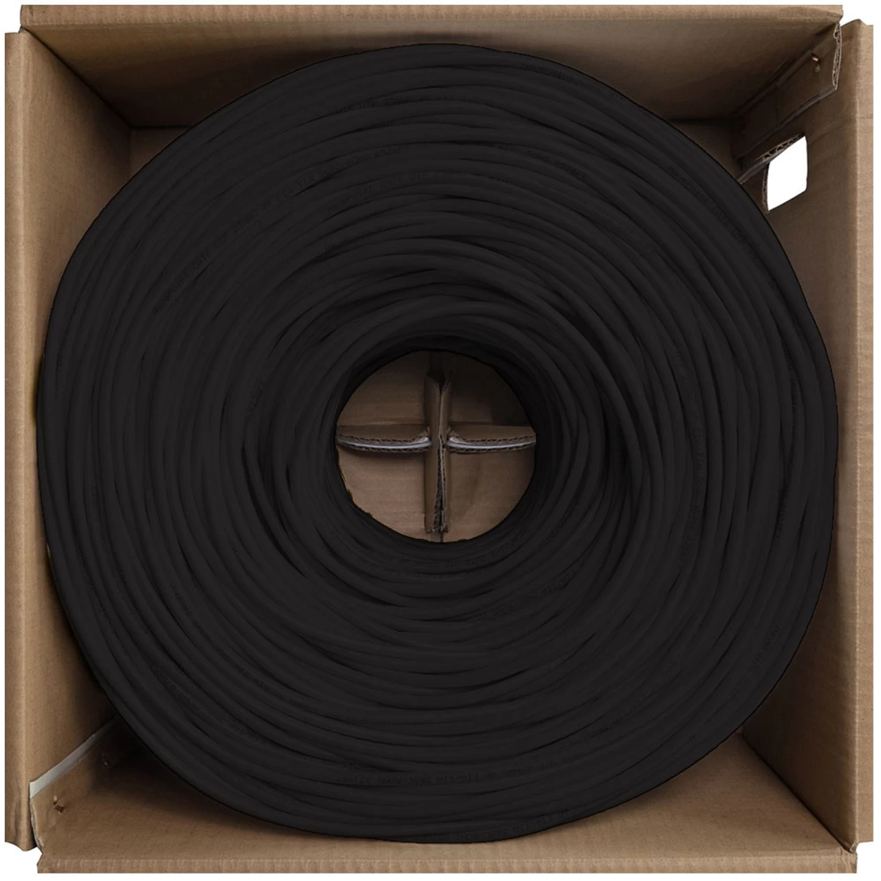 NavePoint CAT6 Bulk Network Cable Ethernet UTP Plenum CMP - 1000 Ft Black 5 NavePoint CAT6 Bulk Network Cable Ethernet UTP Plenum CMP - 1000 Ft Black - Image 3