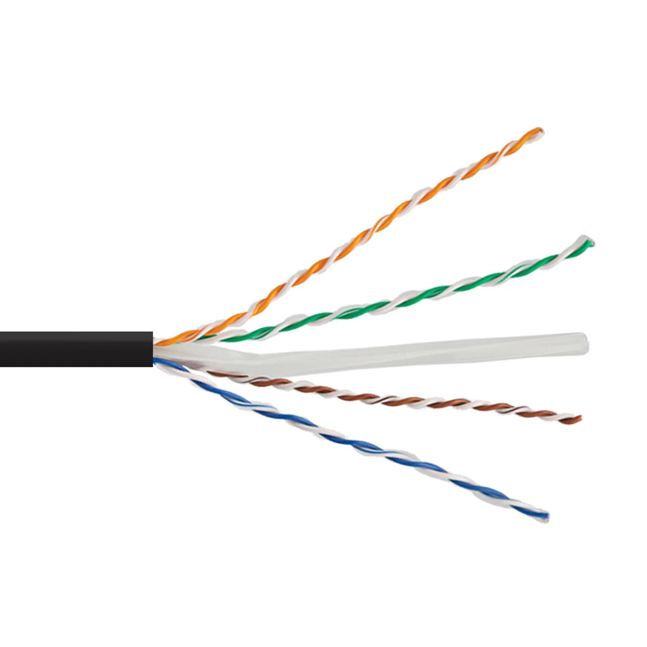 NavePoint CAT6 Bulk Network Cable Ethernet UTP Plenum CMP - 1000 Ft Black 6 NavePoint CAT6 Bulk Network Cable Ethernet UTP Plenum CMP - 1000 Ft Black - Image 4