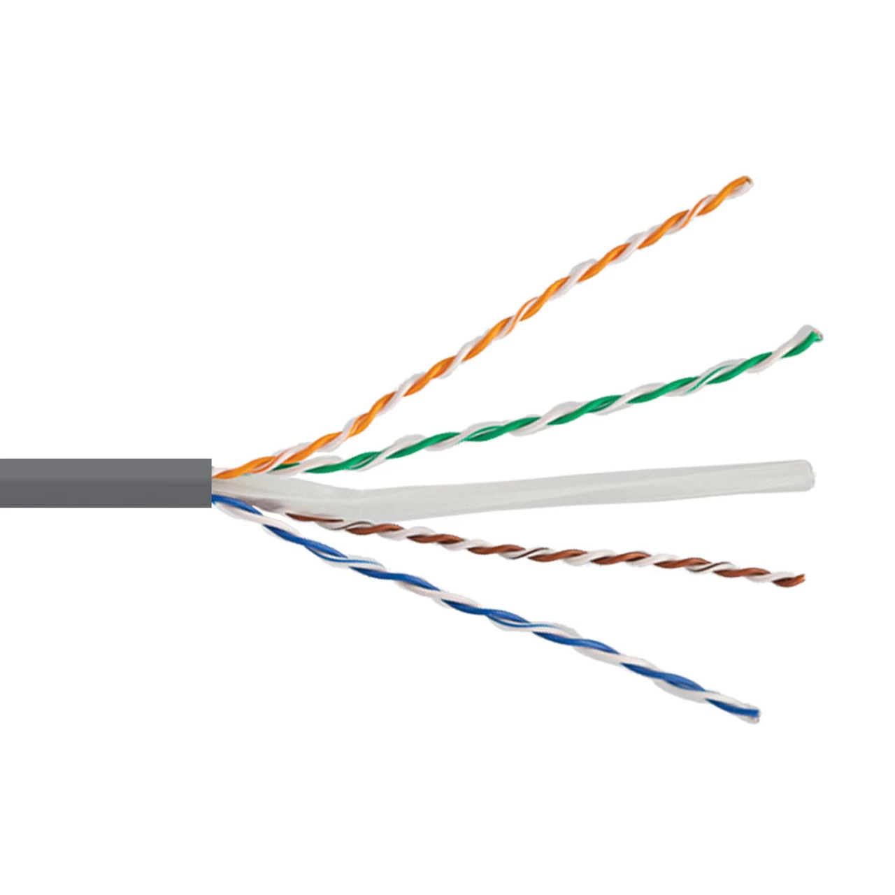 NavePoint CAT6 Bulk Network Cable Ethernet UTP Plenum CMP - 1000 Ft Grey 6 NavePoint CAT6 Bulk Network Cable Ethernet UTP Plenum CMP - 1000 Ft Grey - Image 4