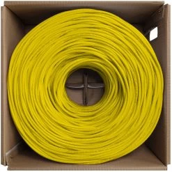 NavePoint CAT6 Bulk Network Cable Ethernet UTP Plenum CMP - 1000 Ft Yellow 8 NavePoint CAT6 Bulk Network Cable Ethernet UTP Plenum CMP - 1000 Ft Yellow -Server Cabinet Accessories 00406476 3 18536.1636142111
