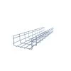 NavePoint Electro Zinc Plated Wire Mesh Cable Tray, 7.88"W X 3.94"D X 118.12"L , 6 Pack -Server Cabinet Accessories 00406492 1 04242.1648679326