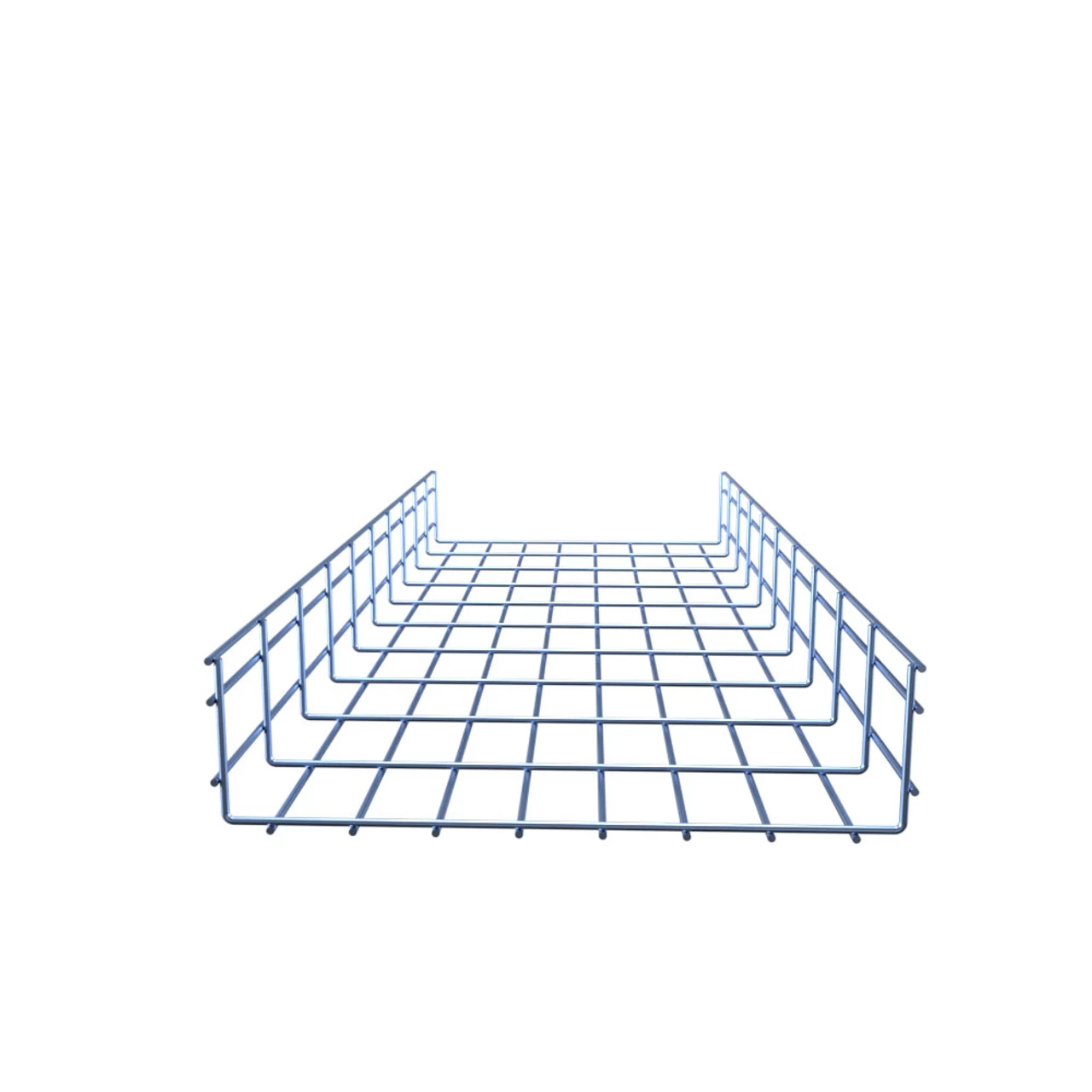 NavePoint Electro Zinc Plated Wire Mesh Cable Tray, 15.75"W X 3.94"D X 118.12"L , 4 Pack 3 NavePoint Electro Zinc Plated Wire Mesh Cable Tray, 15.75"W X 3.94"D X 118.12"L , 4 Pack