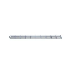 NavePoint Electro Zinc Plated Wire Mesh Cable Tray, 2"W X 1.97"D X 118.12"L , 8 Pack 10 NavePoint Electro Zinc Plated Wire Mesh Cable Tray, 2"W X 1.97"D X 118.12"L , 8 Pack -Server Cabinet Accessories 00406496 4 30992.1648679342