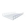 NavePoint Electro Zinc Plated Wire Mesh Cable Tray, 23.63"W X 3.94"D X 118.12"L , 2 Pack 2 NavePoint Electro Zinc Plated Wire Mesh Cable Tray, 23.63"W X 3.94"D X 118.12"L , 2 Pack -Server Cabinet Accessories 00406497 1 43231.1648679339
