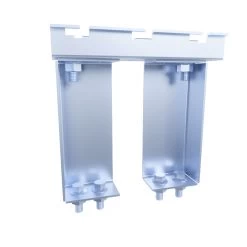 NavePoint Electro Zinc Plated 6" Wide Cabinet And Floor Stand -Server Cabinet Accessories 00406499 3 39399.1648679332