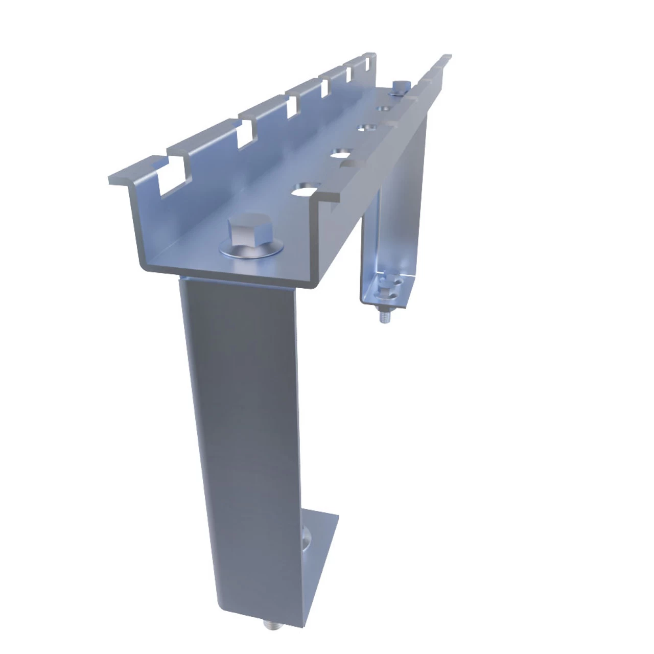 NavePoint Electro Zinc Plated 12" Wide Cabinet And Floor Stand 6 NavePoint Electro Zinc Plated 12" Wide Cabinet And Floor Stand - Image 4