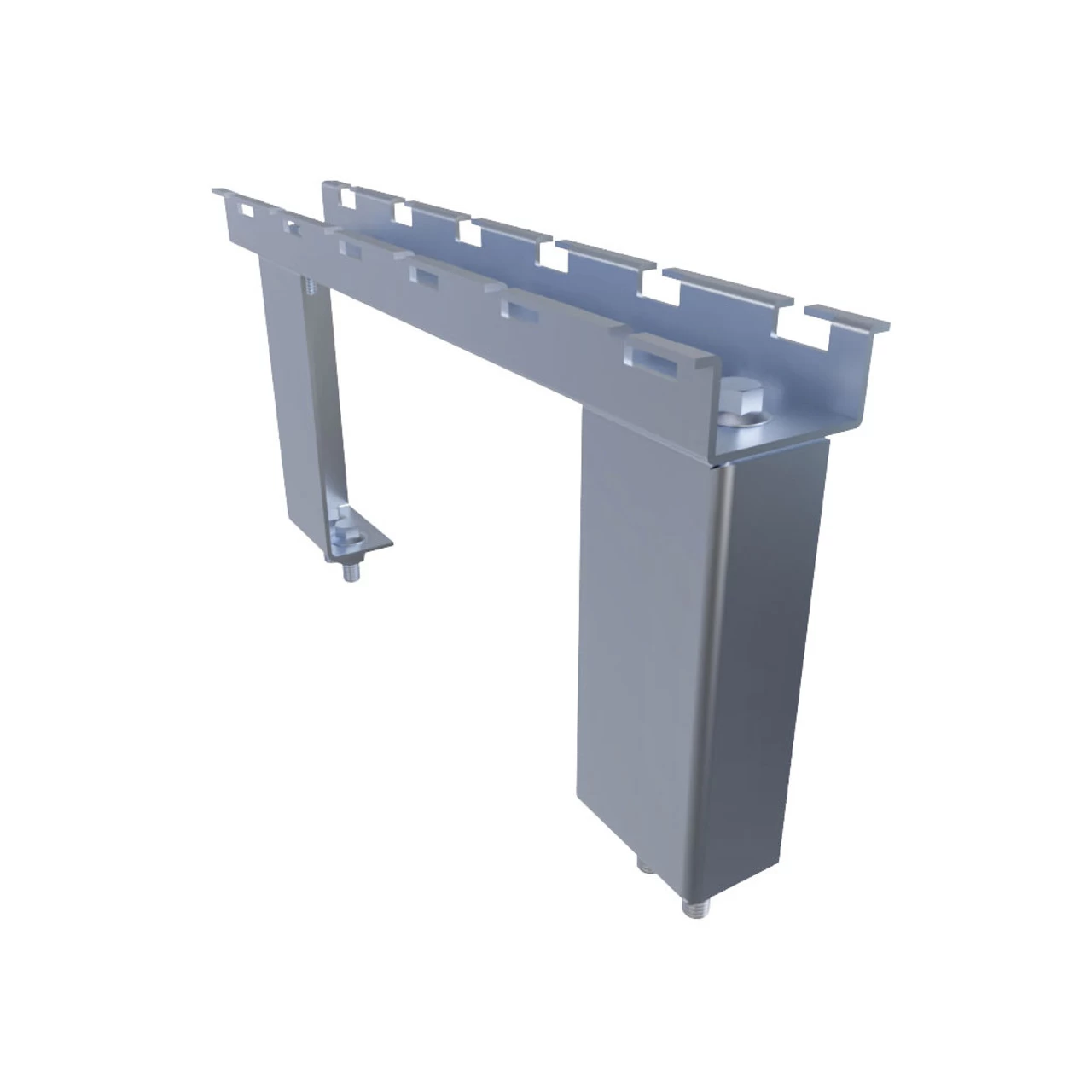 NavePoint Electro Zinc Plated 12" Wide Cabinet And Floor Stand 7 NavePoint Electro Zinc Plated 12" Wide Cabinet And Floor Stand - Image 5