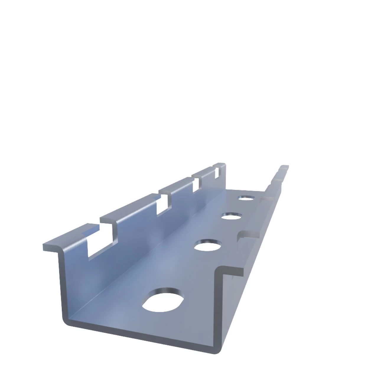 NavePoint Electro Zinc Plated 8" Ceiling Hanging Bar - 4 Pack 6 NavePoint Electro Zinc Plated 8" Ceiling Hanging Bar - 4 Pack - Image 4