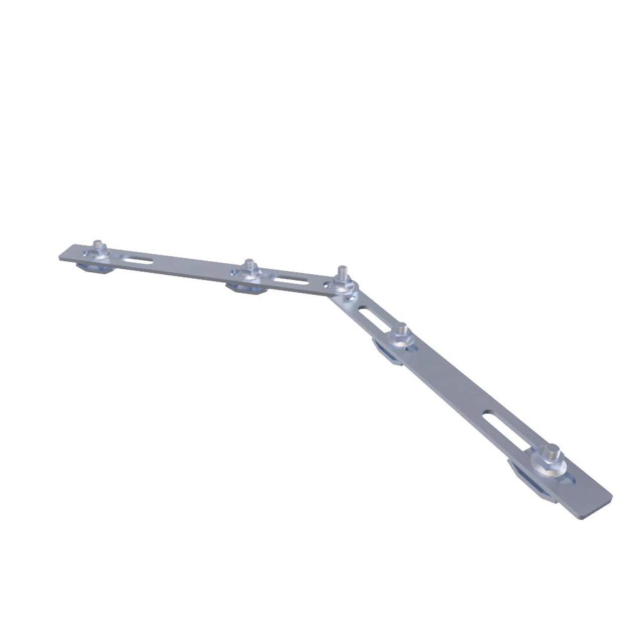 NavePoint 62/63" Electro Zinc Plated Wire Mesh Cable Tray Adjustable Connector- 4 Pack 3 NavePoint 62/63" Electro Zinc Plated Wire Mesh Cable Tray Adjustable Connector- 4 Pack