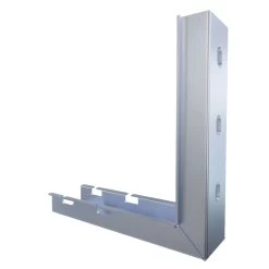 NavePoint 21/31" Electro Zinc Plated Wire Mesh Cable Tray L-Shaped Wall Bracket- 2 Pack 11 NavePoint 21/31" Electro Zinc Plated Wire Mesh Cable Tray L-Shaped Wall Bracket- 2 Pack -Server Cabinet Accessories 00406518 5 84165.1648679321