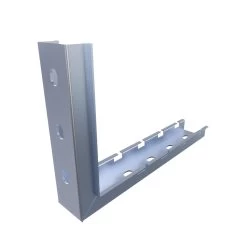 NavePoint 1 1/14" Electro Zinc Plated Wire Mesh Cable Tray L-Shaped Wall Bracket- 2 Pack 9 NavePoint 1 1/14" Electro Zinc Plated Wire Mesh Cable Tray L-Shaped Wall Bracket- 2 Pack -Server Cabinet Accessories 00406520 3 22688.1648679329