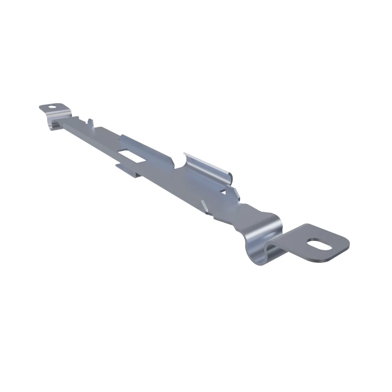 NavePoint 1 2/85" Electro Zinc Plated Wire Mesh Cable Tray Fast Fix Splicer- 2 Pack 7 NavePoint 1 2/85" Electro Zinc Plated Wire Mesh Cable Tray Fast Fix Splicer- 2 Pack - Image 5