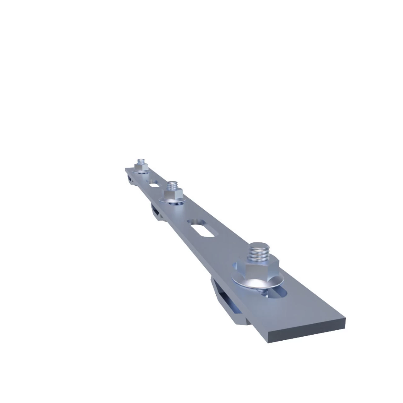 NavePoint 62/63" Electro Zinc Plated Wire Mesh Cable Tray Strengthening Bar- 2 Pack 7 NavePoint 62/63" Electro Zinc Plated Wire Mesh Cable Tray Strengthening Bar- 2 Pack - Image 5