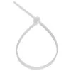 NavePoint 16 Inch Nylon White Cable Ties 50 Lbs 100 Pack -Server Cabinet Accessories 00406541 2 14849.1636142089