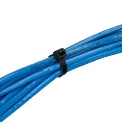 NavePoint 16 Inch Nylon Black Cable Ties 120 Lbs 100 Pack -Server Cabinet Accessories 00406546 3 38999.1636142101