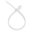 NavePoint 6 Inch Nylon White Cable Ties 40 Lbs 100 Pack 2 NavePoint 6 Inch Nylon White Cable Ties 40 Lbs 100 Pack -Server Cabinet Accessories 00406555 2 43033.1636142105