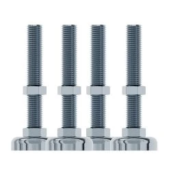 NavePoint M12 Heavy Duty Leveling Feet, 4 Pack -Server Cabinet Accessories 00406568 4 88380.1636142148