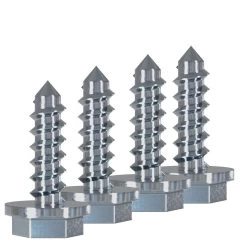 NavePoint M6 Wood Stud Screws , 4 Pack 9 NavePoint M6 Wood Stud Screws , 4 Pack -Server Cabinet Accessories 00406569 4 27920.1636142149