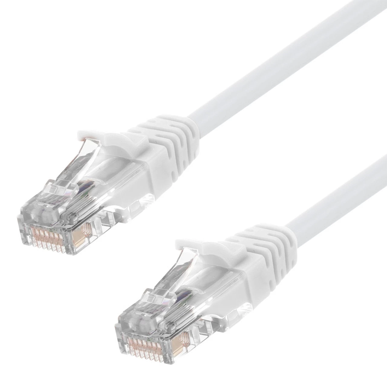Ethernet Patch Cable CAT5E, UTP, 24AWG, 0.5 Ft, 10 Pack, White 3 Ethernet Patch Cable CAT5E, UTP, 24AWG, 0.5 Ft, 10 Pack, White