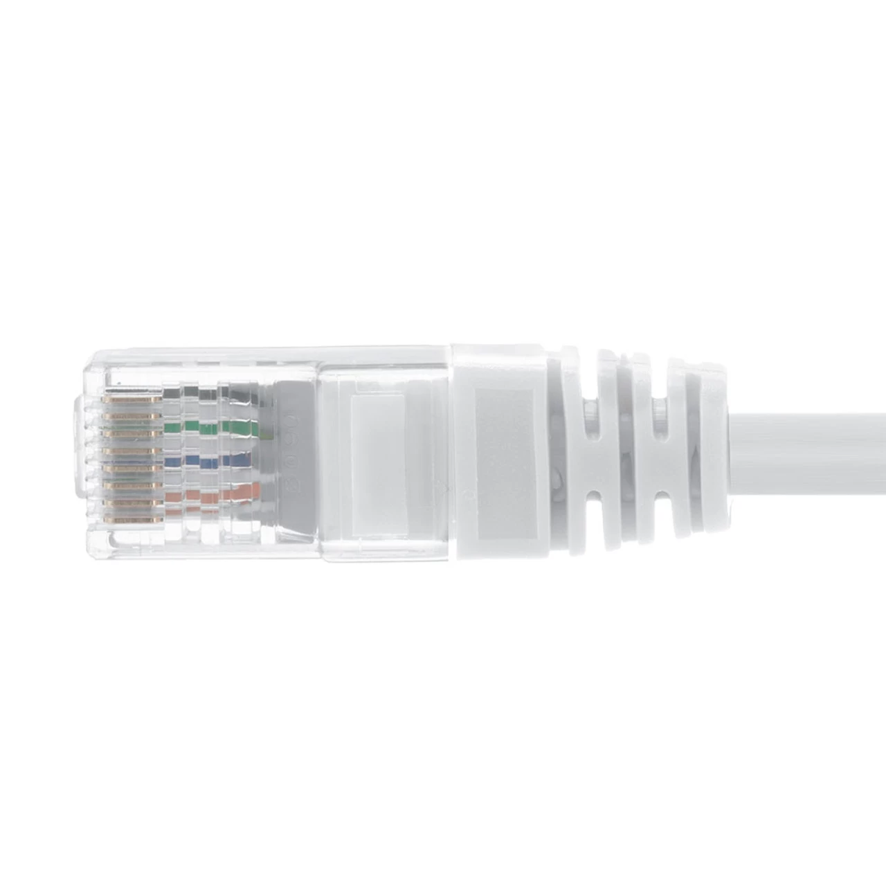 Ethernet Patch Cable CAT5E, UTP, 24AWG, 0.5 Ft, 10 Pack, White 5 Ethernet Patch Cable CAT5E, UTP, 24AWG, 0.5 Ft, 10 Pack, White - Image 3