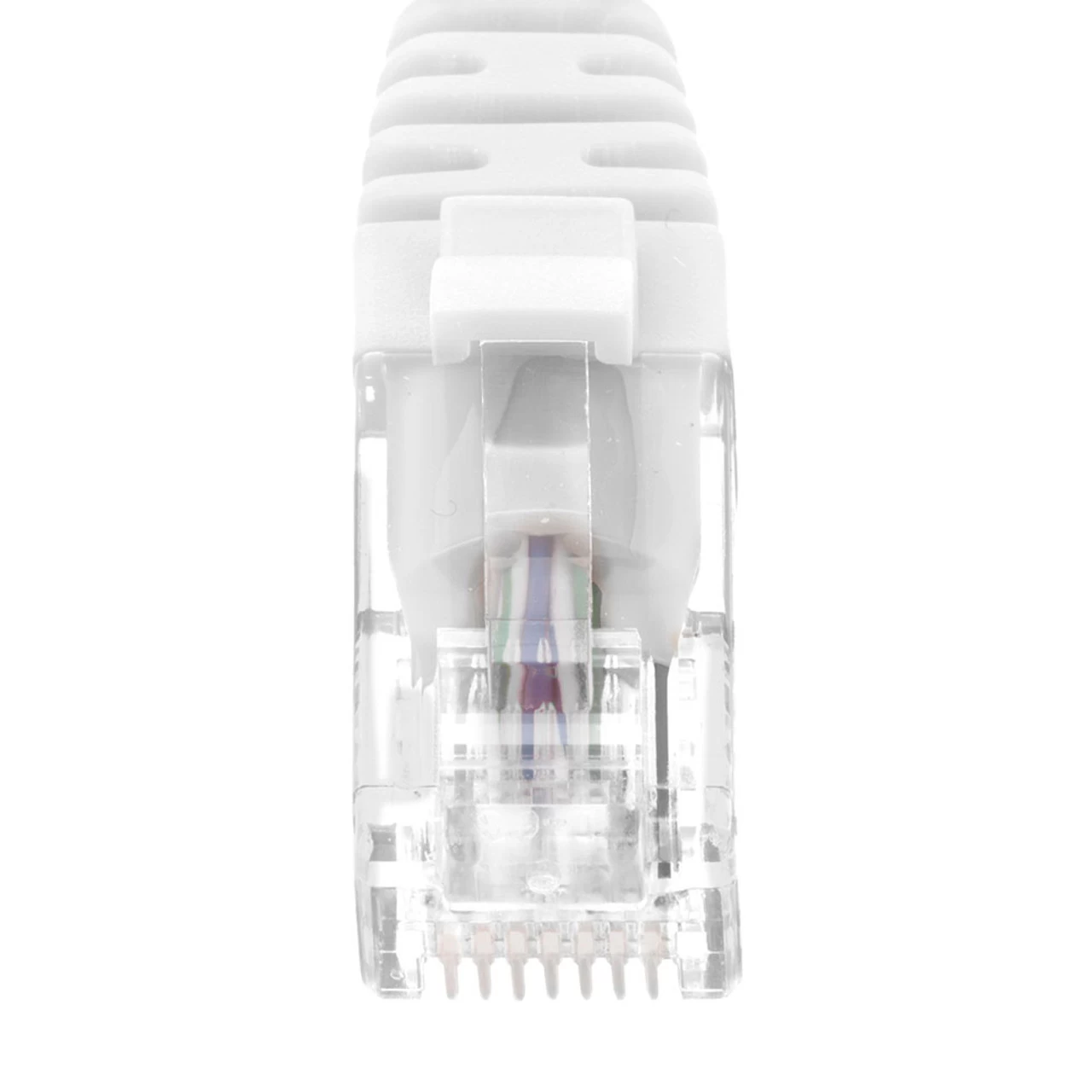 Ethernet Patch Cable CAT5E, UTP, 24AWG, 0.5 Ft, 10 Pack, White 7 Ethernet Patch Cable CAT5E, UTP, 24AWG, 0.5 Ft, 10 Pack, White - Image 5