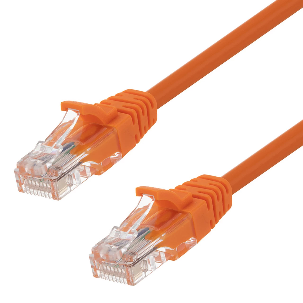 Ethernet Patch Cable CAT5E, UTP, 24AWG, 10 Ft, 10 Pack, Orange 3 Ethernet Patch Cable CAT5E, UTP, 24AWG, 10 Ft, 10 Pack, Orange