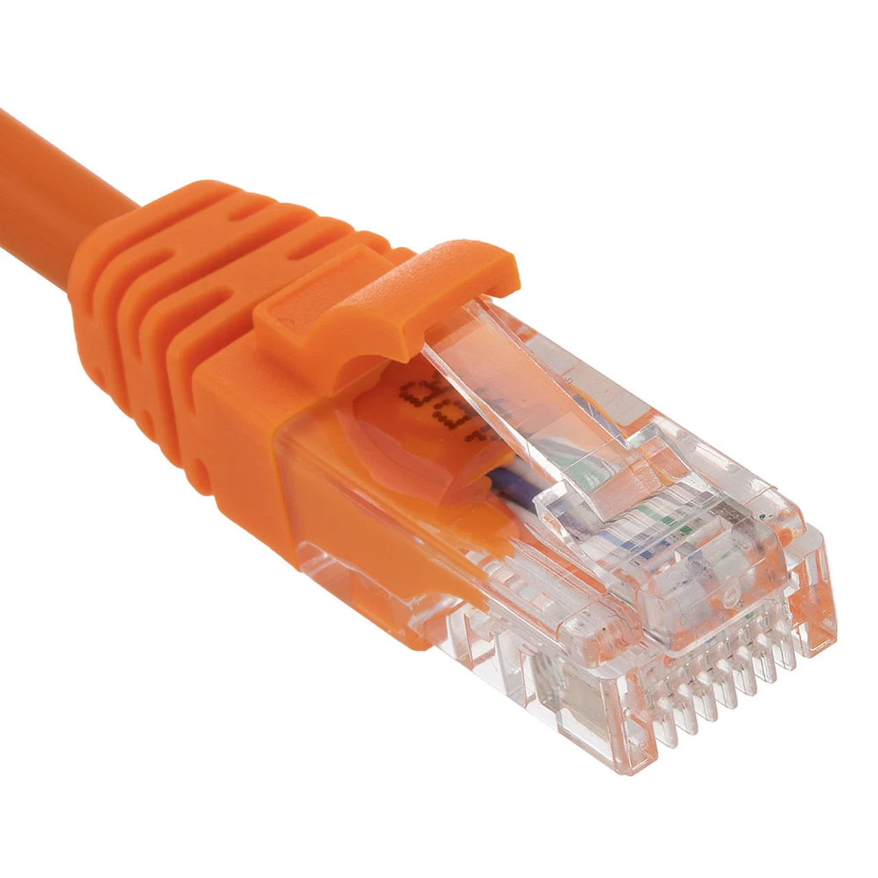 Ethernet Patch Cable CAT5E, UTP, 24AWG, 10 Ft, 10 Pack, Orange 6 Ethernet Patch Cable CAT5E, UTP, 24AWG, 10 Ft, 10 Pack, Orange - Image 4