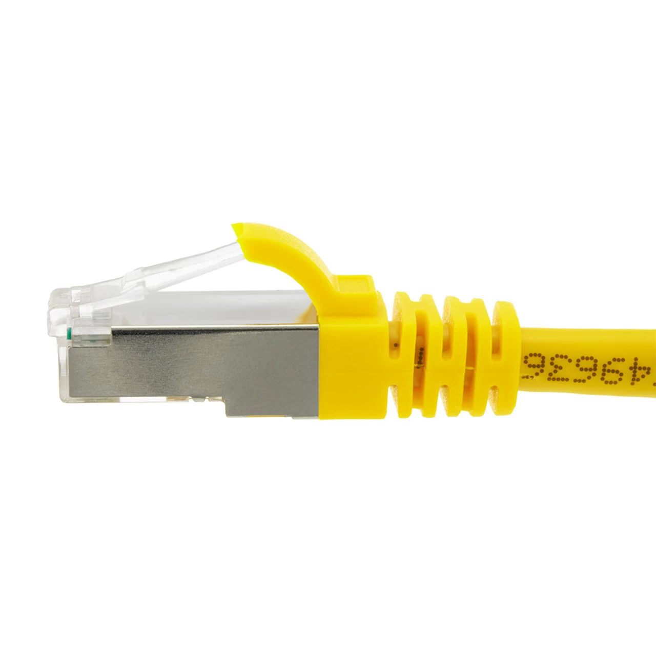 Ethernet Patch Cable CAT6, F/UTP, 26AWG, 1 Ft, 5 Pack, Yellow 4 Ethernet Patch Cable CAT6, F/UTP, 26AWG, 1 Ft, 5 Pack, Yellow - Image 2