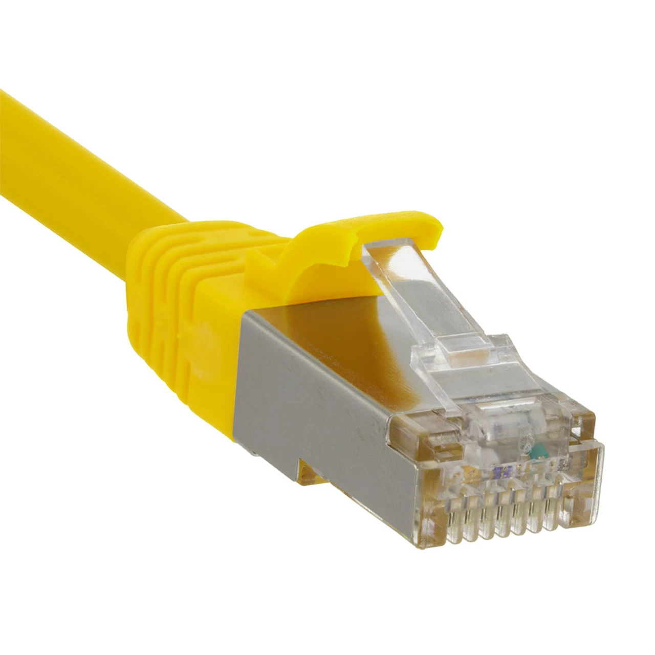 Ethernet Patch Cable CAT6, F/UTP, 26AWG, 1 Ft, 5 Pack, Yellow 6 Ethernet Patch Cable CAT6, F/UTP, 26AWG, 1 Ft, 5 Pack, Yellow - Image 4