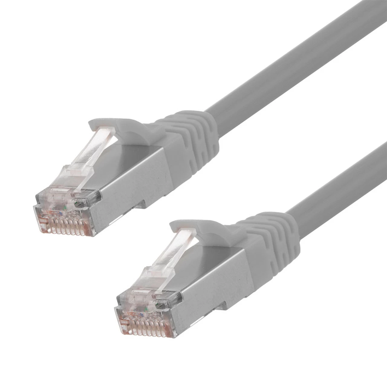 Ethernet Patch Cable CAT6, F/UTP, 26AWG, 10 Ft, 5 Pack, Gray 3 Ethernet Patch Cable CAT6, F/UTP, 26AWG, 10 Ft, 5 Pack, Gray