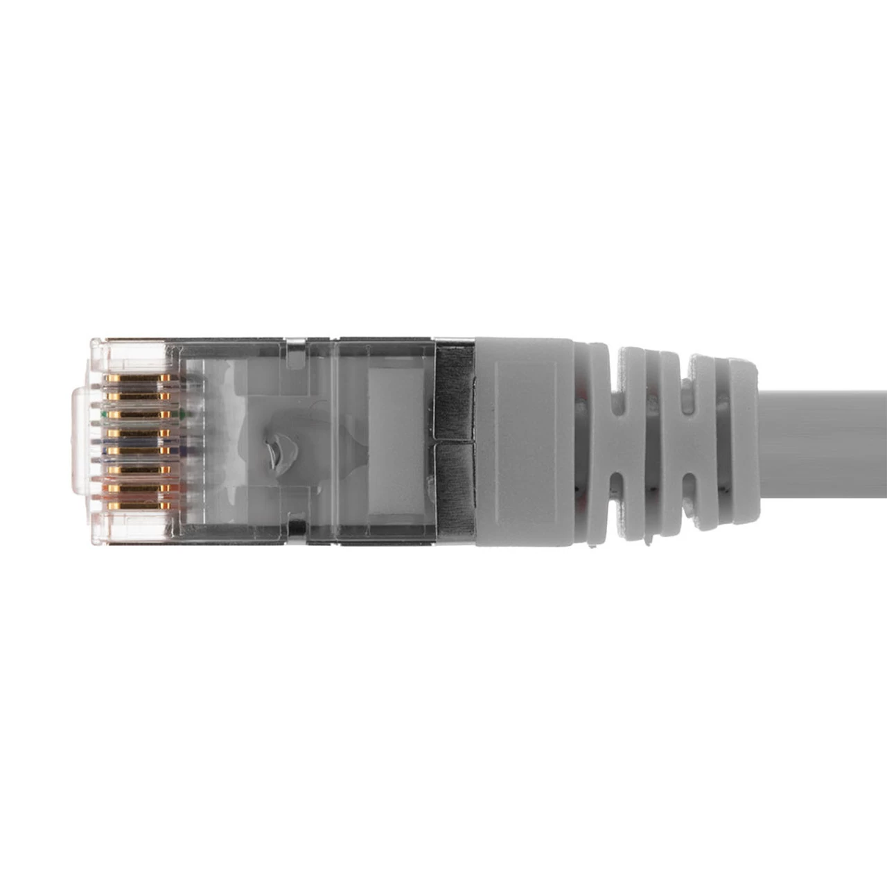 Ethernet Patch Cable CAT6, F/UTP, 26AWG, 10 Ft, 5 Pack, Gray 5 Ethernet Patch Cable CAT6, F/UTP, 26AWG, 10 Ft, 5 Pack, Gray - Image 3