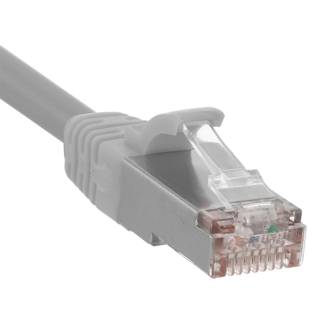Ethernet Patch Cable CAT6, F/UTP, 26AWG, 10 Ft, 5 Pack, Gray 6 Ethernet Patch Cable CAT6, F/UTP, 26AWG, 10 Ft, 5 Pack, Gray - Image 4