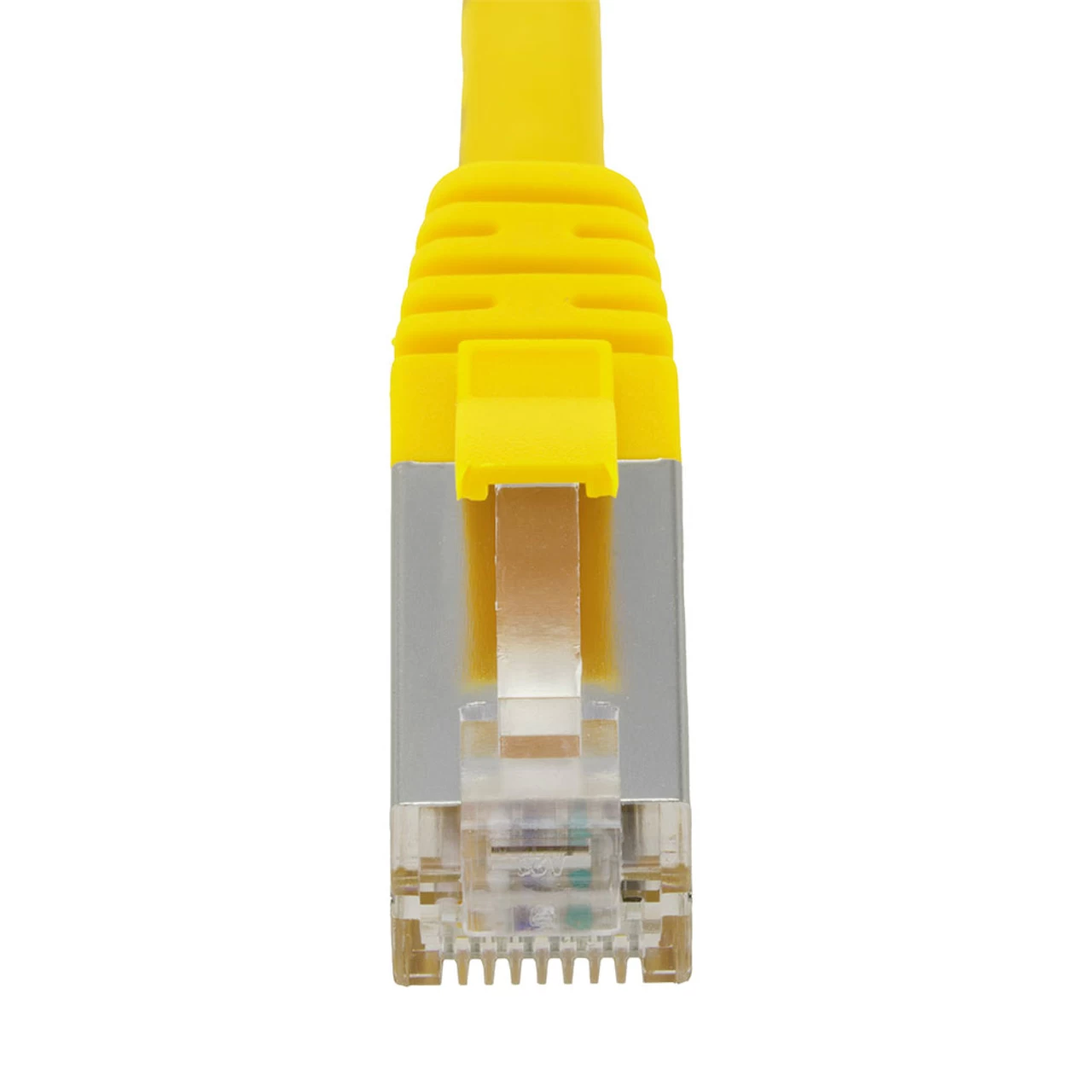 Ethernet Patch Cable CAT6, F/UTP, 26AWG, 2 Ft, 5 Pack, Yellow 7 Ethernet Patch Cable CAT6, F/UTP, 26AWG, 2 Ft, 5 Pack, Yellow - Image 5