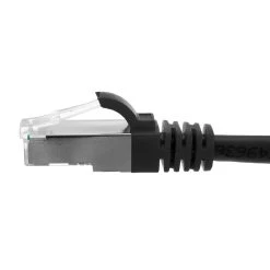 Ethernet Patch Cable CAT6, F/UTP, 26AWG, 3 Ft, 5 Pack, Black -Server Cabinet Accessories 00406636 2 47588.1649947515