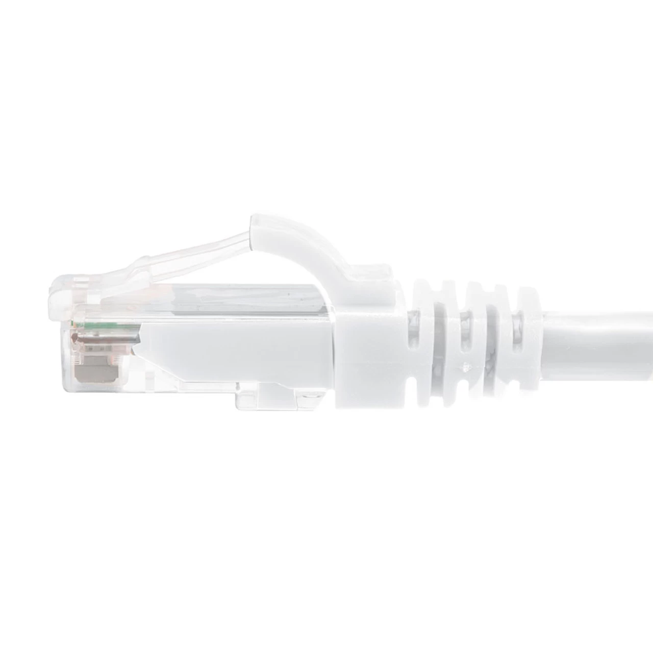 Ethernet Patch Cable CAT6, UTP, 24AWG, 1 Ft, 10 Pack, White 4 Ethernet Patch Cable CAT6, UTP, 24AWG, 1 Ft, 10 Pack, White - Image 2